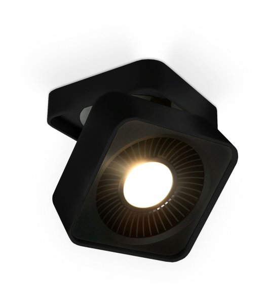 Kuzco FM9304-BK Solo SQUARE LED Adjustable Ceiling Spot Light